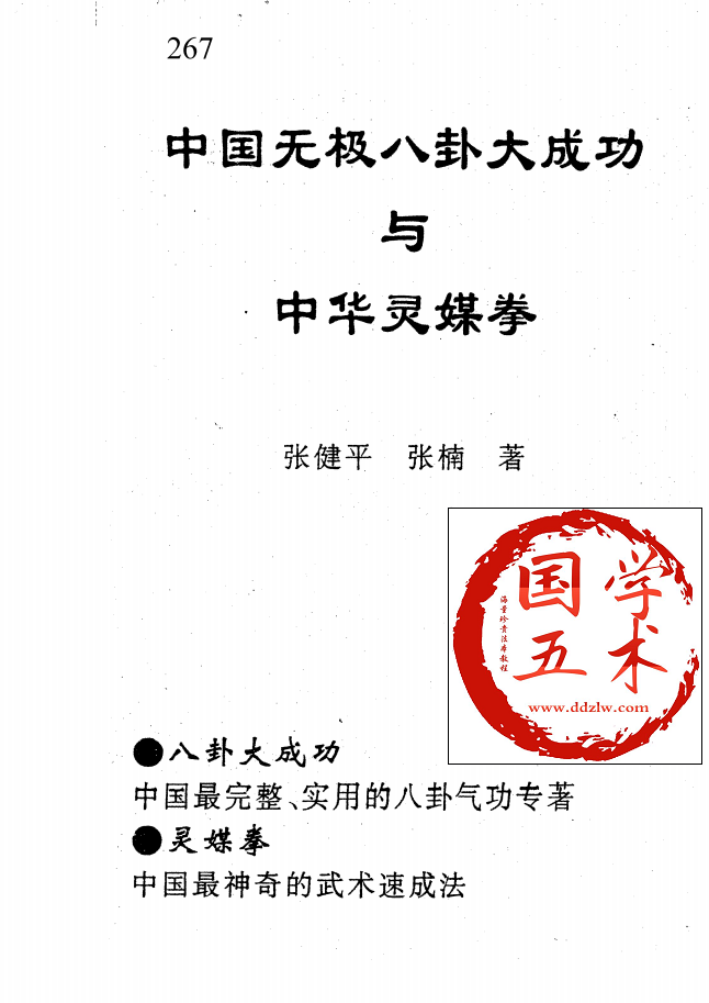 中国无极八卦大成功与中华灵媒拳张健平、张楠电子版