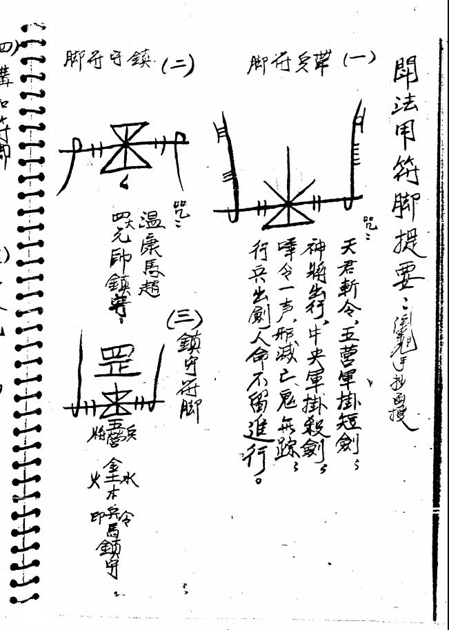 台湾昆仑精舍许道仁传《综合符咒中级讲义》29页电子版