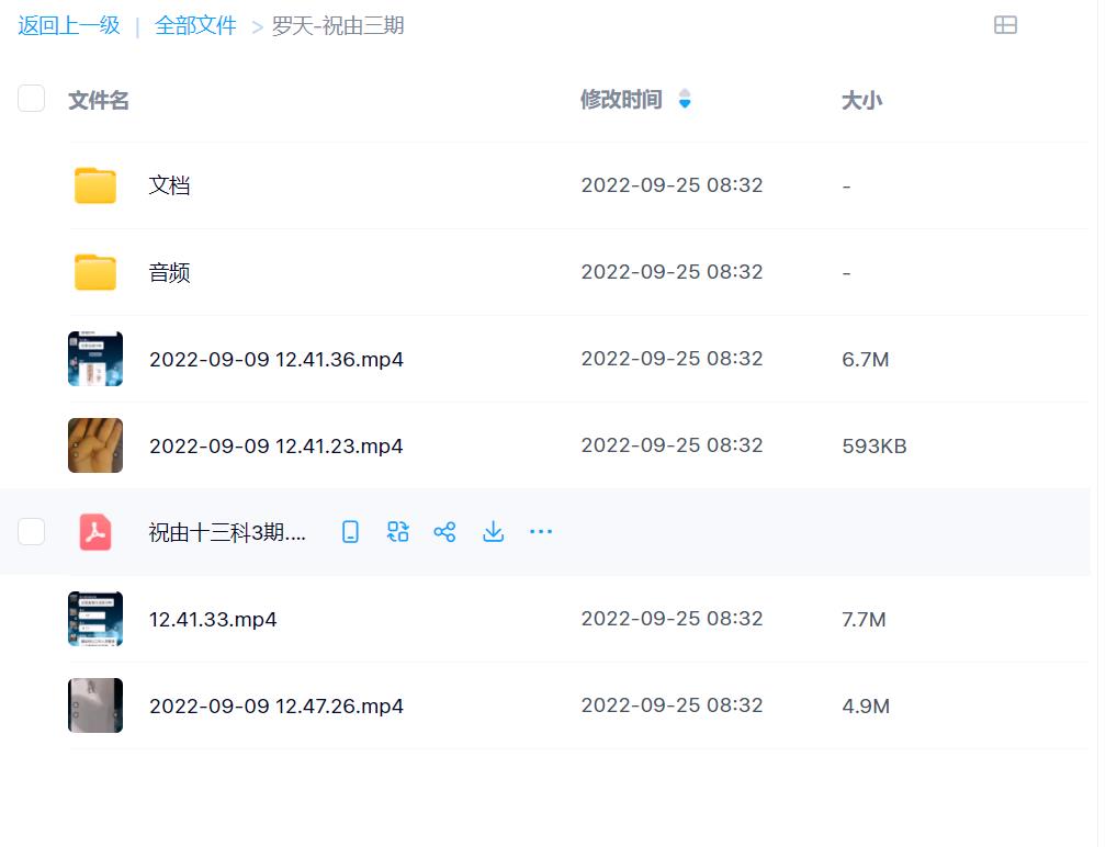 罗天祝由术三期视频加文档电子版