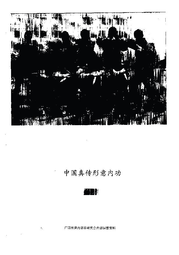 赵正洋中国真传形意内功36页电子版